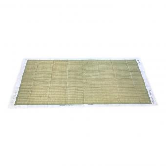 UNHALFDRAWING 登山雑貨 ホワイト×グリーン 御蓙候 MLG-UMI-19 い艸寝ゴザベック タイベックシート