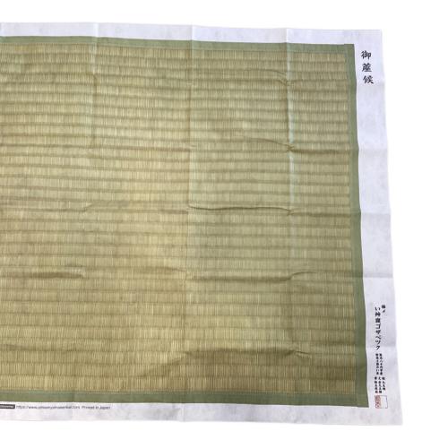 UNHALFDRAWING 登山雑貨 ホワイト×グリーン 御蓙候 MLG-UMI-19 い艸寝ゴザベック タイベックシート