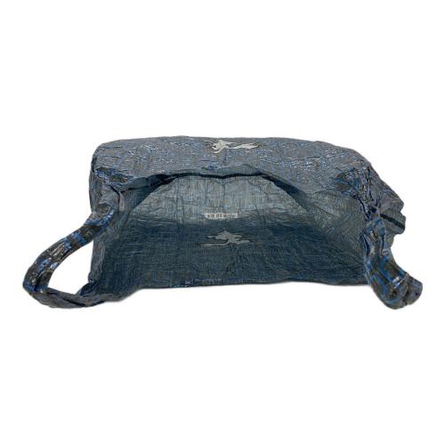 HIGH TAIL DESIGNS (ハイテイルデザイン) 登山雑貨 SIZE S グレー/GreenGray×Blue Ryu Mieno DCF Shopping Bag エコバック Dyneema