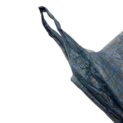 HIGH TAIL DESIGNS (ハイテイルデザイン) 登山雑貨 SIZE S グレー/GreenGray×Blue Ryu Mieno DCF Shopping Bag エコバック Dyneema