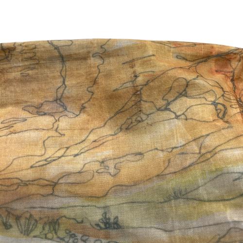 HIGH TAIL DESIGNS ショルダーバッグ 完売品 HANNAH BEMBORN Watercolor Series The Ultralight Fanny Pack ファニーパック Red Rock Canyon柄