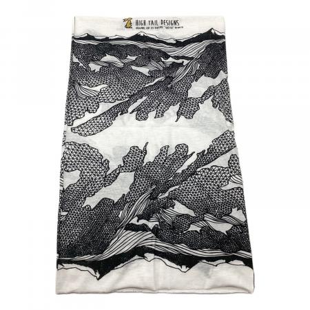 HIGH TAIL DESIGNS 登山雑貨 ホワイト ネックゲイター RYOSUKE KAWATO