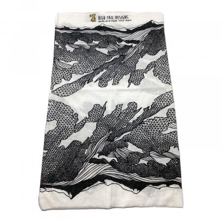 HIGH TAIL DESIGNS 登山雑貨 ホワイト ネックゲイター RYOSUKE KAWATO