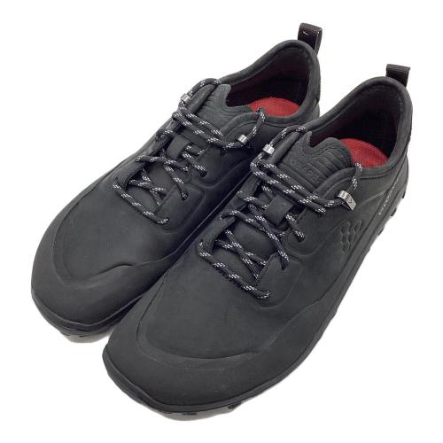 VIVOBARE FOOT (ビボベアフット) トレッキングシューズ レディース SIZE 24.5cm ブラック トラッカーレザーロー 209534-03 TRACKER LEATHER AT LOW ローカット