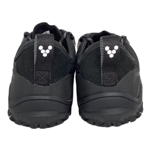 VIVOBARE FOOT (ビボベアフット) トレッキングシューズ レディース SIZE 24.5cm ブラック トラッカーレザーロー 209534-03 TRACKER LEATHER AT LOW ローカット