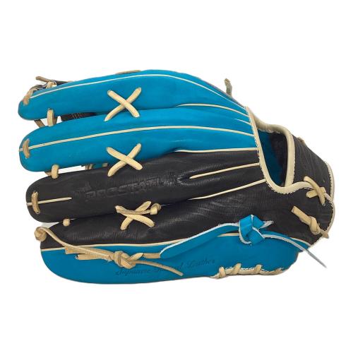 ZETT (ゼット) 軟式グローブ 約32cm スカイブルー プロステイタス 外野用 BRGB32247