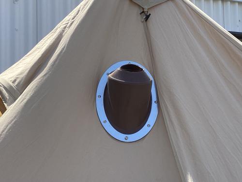 SABBATICAL (サバティカル) モノポールテント フライ煙突穴加工有 モーニンググローリーTC