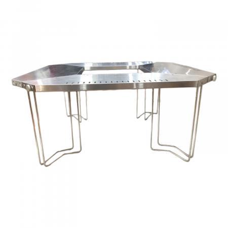 Snow peak (スノーピーク) 囲炉裏テーブル ST-050 シルバー ジカロ