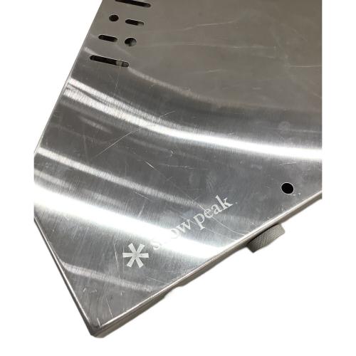 Snow peak (スノーピーク) 囲炉裏テーブル ST-050 シルバー ジカロテーブル