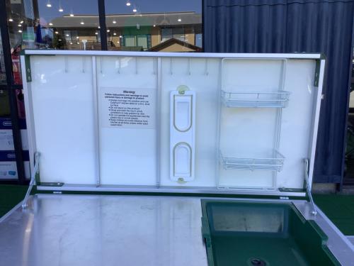 Coleman (コールマン) キッチンテーブル ホワイト 経年劣化などが生じる場合有 コールマンキッチンテーブル