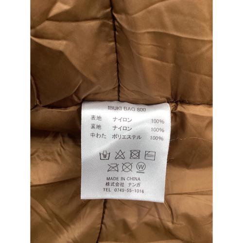NANGA (ナンガ) マミー型シュラフ(化繊) 胸元パッチ補修形跡有 IBUKI BAG800