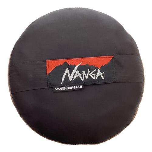 NANGA (ナンガ) マミー型シュラフ(化繊) 胸元パッチ補修形跡有 IBUKI BAG800
