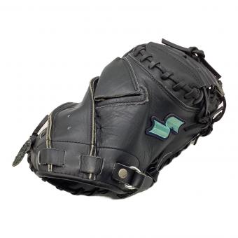 SSK (エスエスケイ) 軟式グローブ ブラック nine on nine キャッチャーミット OTM-950