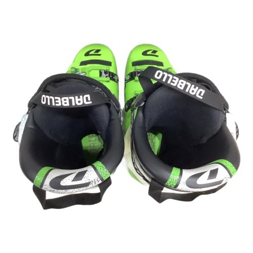 DALBELL スキーブーツ レディース 25-25.5cm 黄緑 アタッチメントパーツ類現状付属 アルペン規格 298ｍｍ DRS WC SS