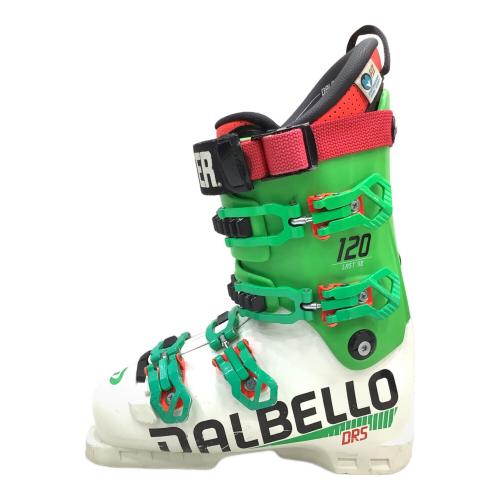 DALBELLO (ダルベロ) スキーブーツ レディース 24-24.5cm ホワイト×グリーン アタッチメント類現状付属 アルペン規格 288ｍｍ DRS120