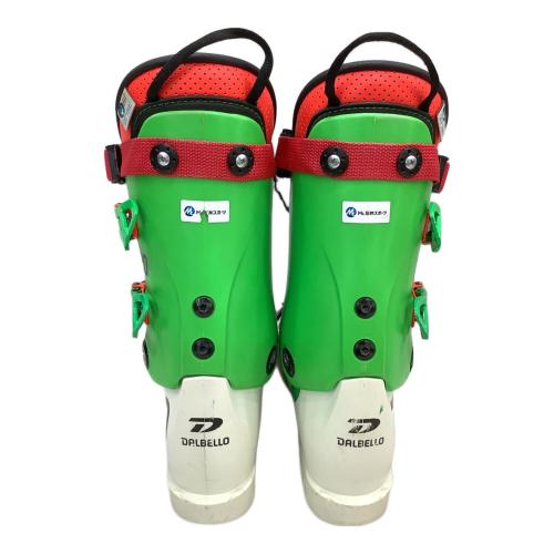 DALBELLO (ダルベロ) スキーブーツ レディース 24-24.5cm ホワイト×グリーン アタッチメント類現状付属 アルペン規格 288ｍｍ DRS120