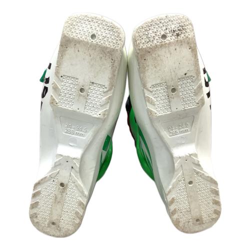DALBELLO (ダルベロ) スキーブーツ レディース 24-24.5cm ホワイト×グリーン アタッチメント類現状付属 アルペン規格 288ｍｍ DRS120