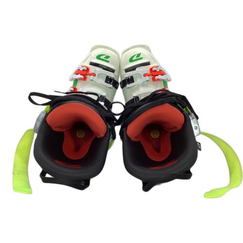 DALBELLO (ダルベロ) スキーブーツ レディース 22-22.5cm ホワイト×グリーン アタッチメント類現状付属 アルペン規格 264ｍｍ DRS WC SS UNI