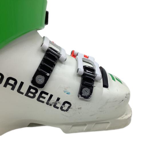 DALBELLO (ダルベロ) スキーブーツ レディース 22-22.5cm ホワイト×グリーン アタッチメント類現状付属 アルペン規格 264ｍｍ DRS WC SS UNI