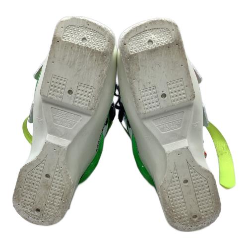 DALBELLO (ダルベロ) スキーブーツ レディース 22-22.5cm ホワイト×グリーン アタッチメント類現状付属 アルペン規格 264ｍｍ DRS WC SS UNI
