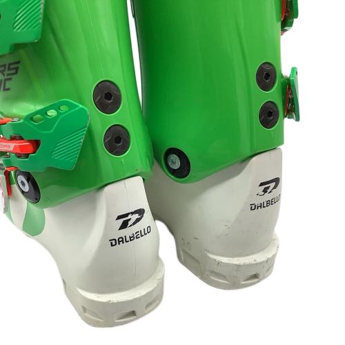 DALBELLO (ダルベロ) スキーブーツ レディース 22-22.5cm ホワイト×グリーン アタッチメント類現状付属 アルペン規格 264ｍｍ DRS WC SS UNI