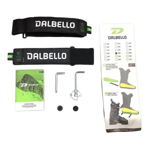 DALBELLO (ダルベロ) スキーブーツ レディース 24-24.5cm ホワイト×グリーン アルペン規格 285ｍｍ DRS130