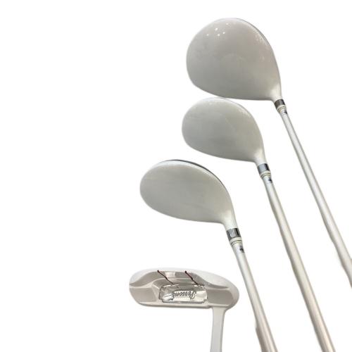 PERSON'S (パーソンズ) ゴルフセット レディース向けハーフセット PUP PUNK フレックス【L】 8本セット(1w/4w/7w/7/8/9/P/S/パター)