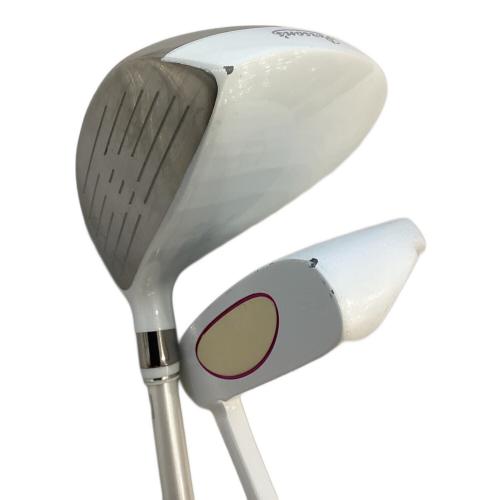 PERSON'S (パーソンズ) ゴルフセット レディース向けハーフセット PUP PUNK フレックス【L】 8本セット(1w/4w/7w/7/8/9/P/S/パター)