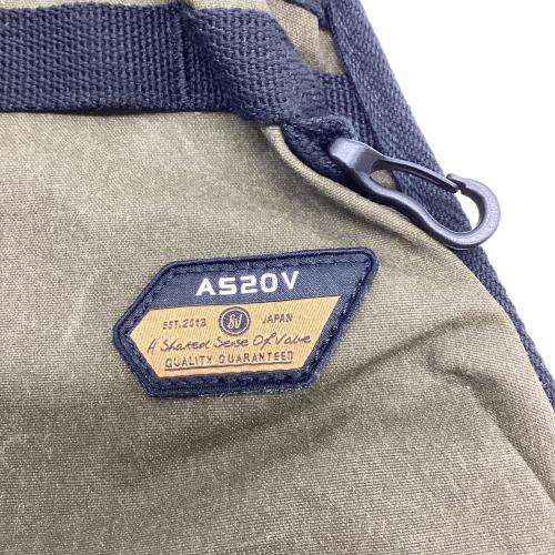 AS2OV (アッソブ) ファニチャーアクセサリー オリーブ 1枚 FIRE PROOF HANGER RACK POCKET