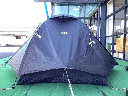 MURACO (ムラコ) ソロテント ブラック ファブリックインナー/使用感の少ない美品 RAPIDE X1-2P BLACK 約255×225×115㎝ 1～2人用 程度A 程度A スカートなし ハンマーなし/説明書あり