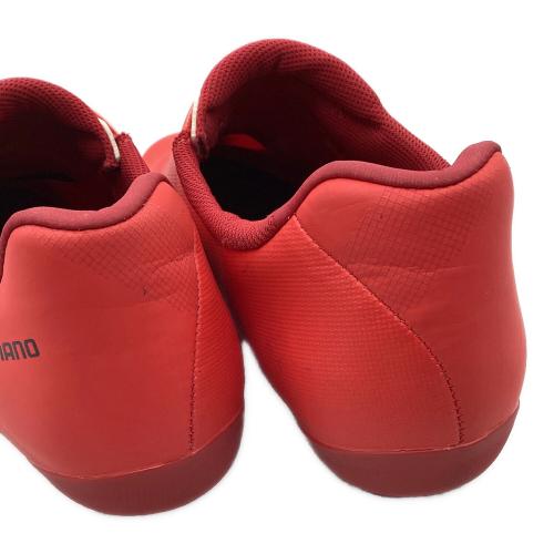 SHIMANO (シマノ) ビンディングシューズ メンズ 41E レッド クリートは別途必要