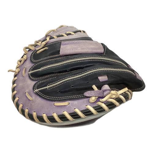 ZETT (ゼット) 軟式グローブ パープル GRAN STATUS キャッチャーミット BRCA36112