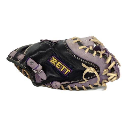 ZETT (ゼット) 軟式グローブ パープル GRAN STATUS キャッチャーミット