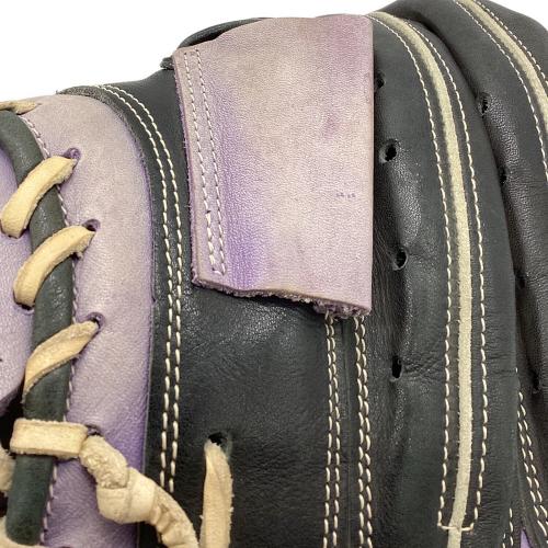 ZETT (ゼット) 軟式グローブ パープル GRAN STATUS キャッチャーミット BRCA36112
