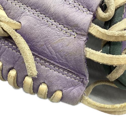 ZETT (ゼット) 軟式グローブ パープル GRAN STATUS キャッチャーミット