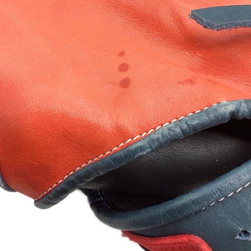 ZETT (ゼット) 軟式グローブ レッド GRAN STATUS ファーストミット 左投げ用 BRFA36013