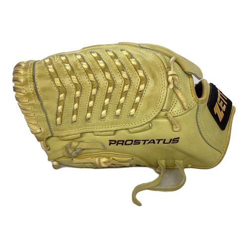 【値下げしました！】 ZETT PRO STATUS軟式グローブ イエロー 値下げしました！】 ZETT PRO STATUS軟式グローブ イエロー 値下げしま