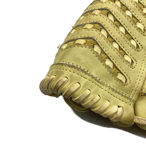 値下げしました！】 ZETT PRO STATUS軟式グローブ イエロー 値下げしま