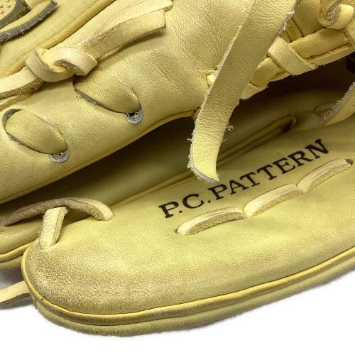 ZETT (ゼット) 軟式グローブ イエロー PRO STATUS 投手用 左投げ用