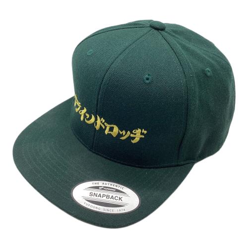 GRIND LODGE (グラインドロッジ) キャップ グリーン カタカナロゴキャップ