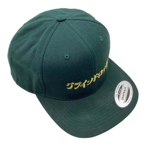 GRIND LODGE (グラインドロッジ) キャップ グリーン カタカナロゴキャップ
