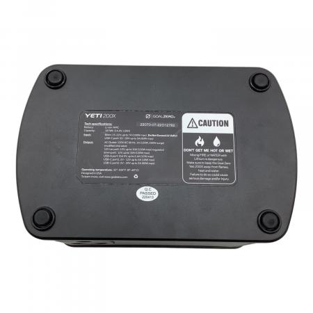 Goal Zero (ゴールゼロ) YETI 200X ポータブル電源｜トレファクONLINE