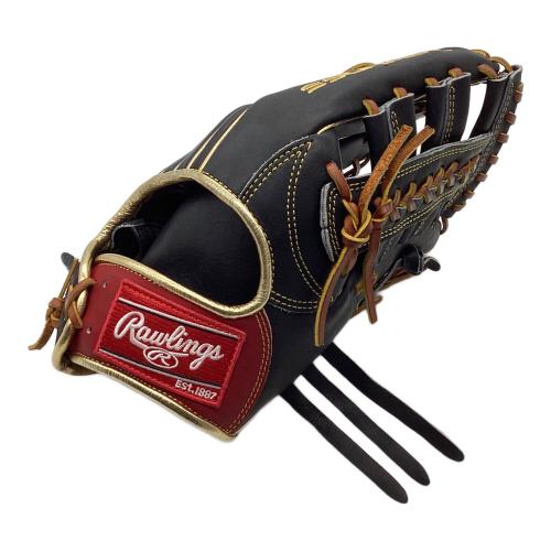 RAWLINGS (ローリングス) 軟式グローブ GR4NPBRE8 ブラック×レッド