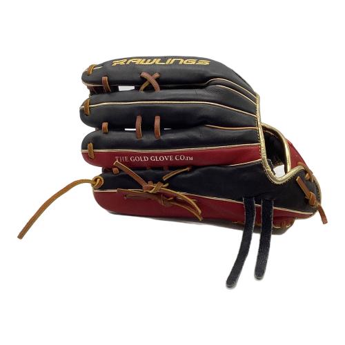 RAWLINGS (ローリングス) 軟式グローブ GR4NPBRE8 ブラック×レッド