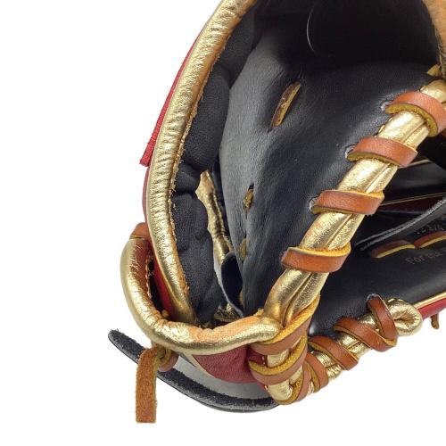 RAWLINGS (ローリングス) 軟式グローブ GR4NPBRE8 ブラック×レッド