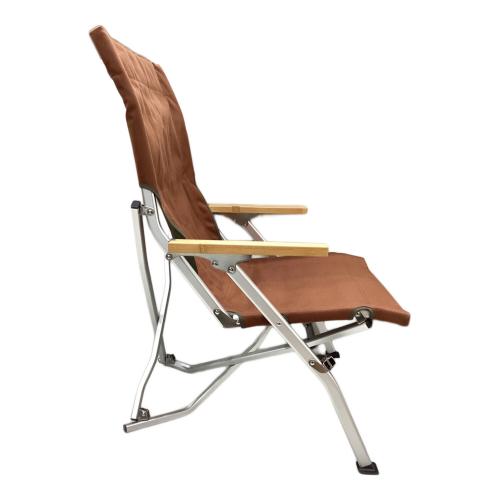 Snow peak (スノーピーク) アウトドアチェア ブラウン ローチェア30
