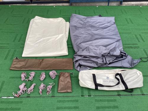 Snow peak (スノーピーク) ヘキサタープ TP-260IV 21年製・ヨゴレ有 HDタープヘキサエヴォ PRO