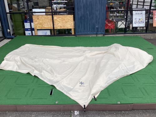 Snow peak (スノーピーク) ヘキサタープ TP-260IV 21年製・ヨゴレ有 HDタープヘキサエヴォ PRO