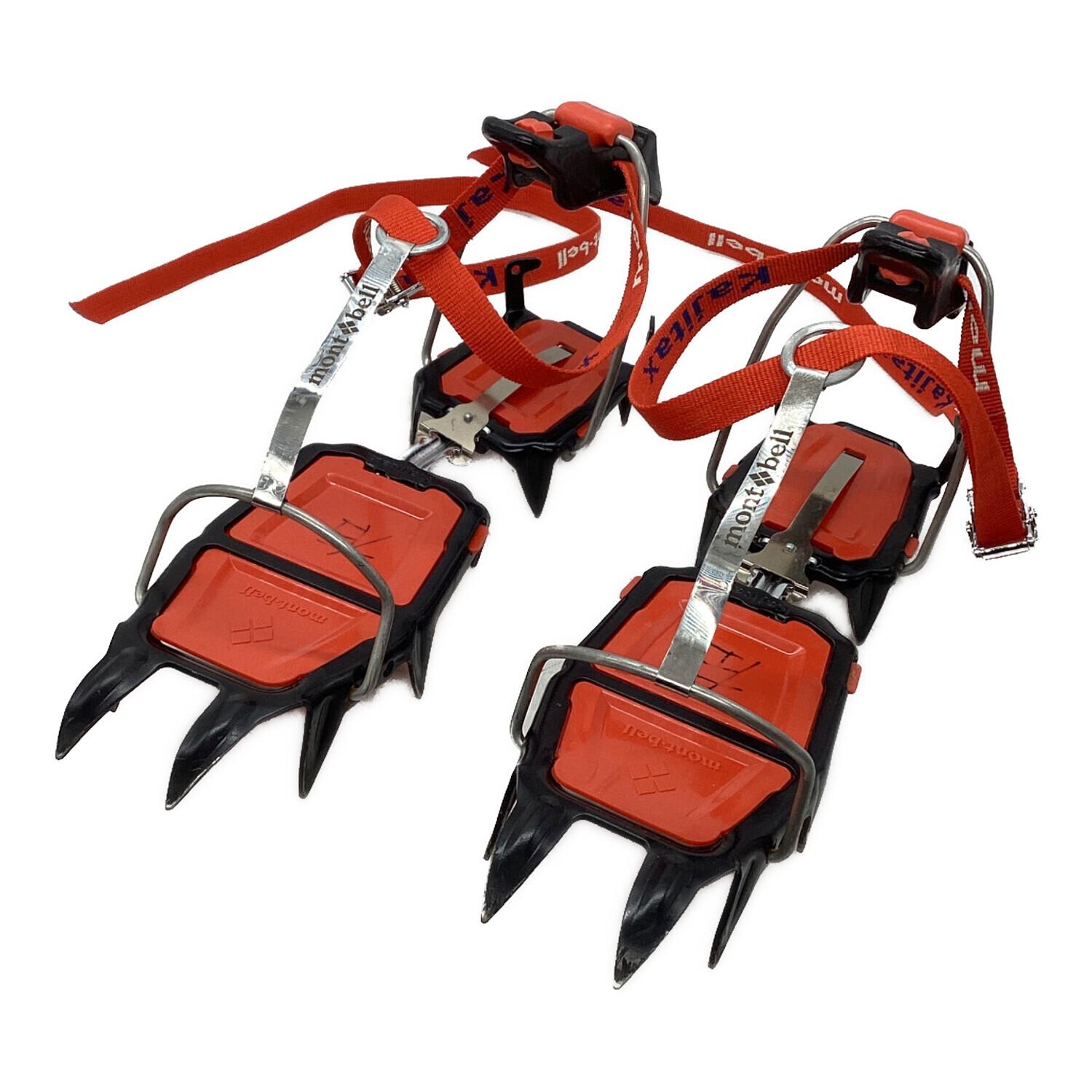 mont-bell (モンベル) 12本爪アイゼン レッド×ブラック KAJITAX