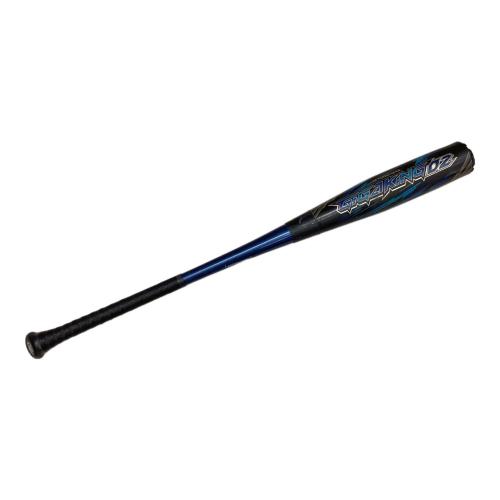 MIZUNO (ミズノ) ビヨンドマックスギガキング02 軟式バット 1CJBR151 ケース付 85㎝ ブラック×ブルー